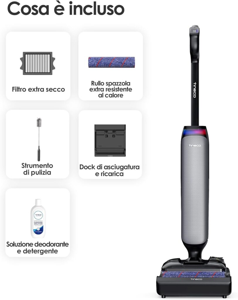 Tineco Floor One S7 Artist recensione 2026 lavapavimenti aspirapolvere senza fili