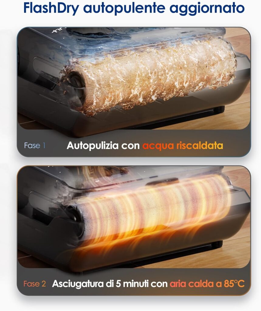 Tineco FLOOR ONE i6 Stretch Potente 2026 Tineco FLOOR ONE i6 Stretch aspirazione potente 20000Pa pavimenti duri