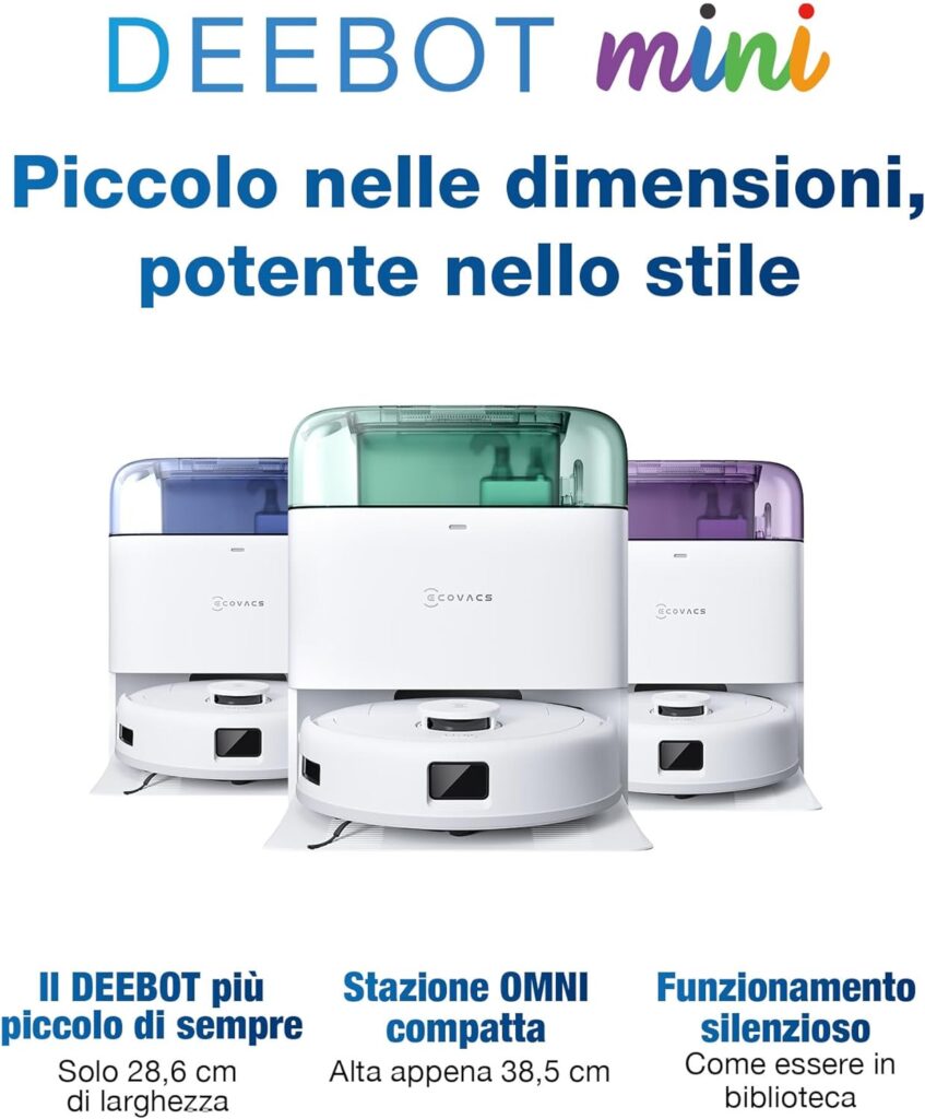 robot aspirapolvere per piccoli appartamenti