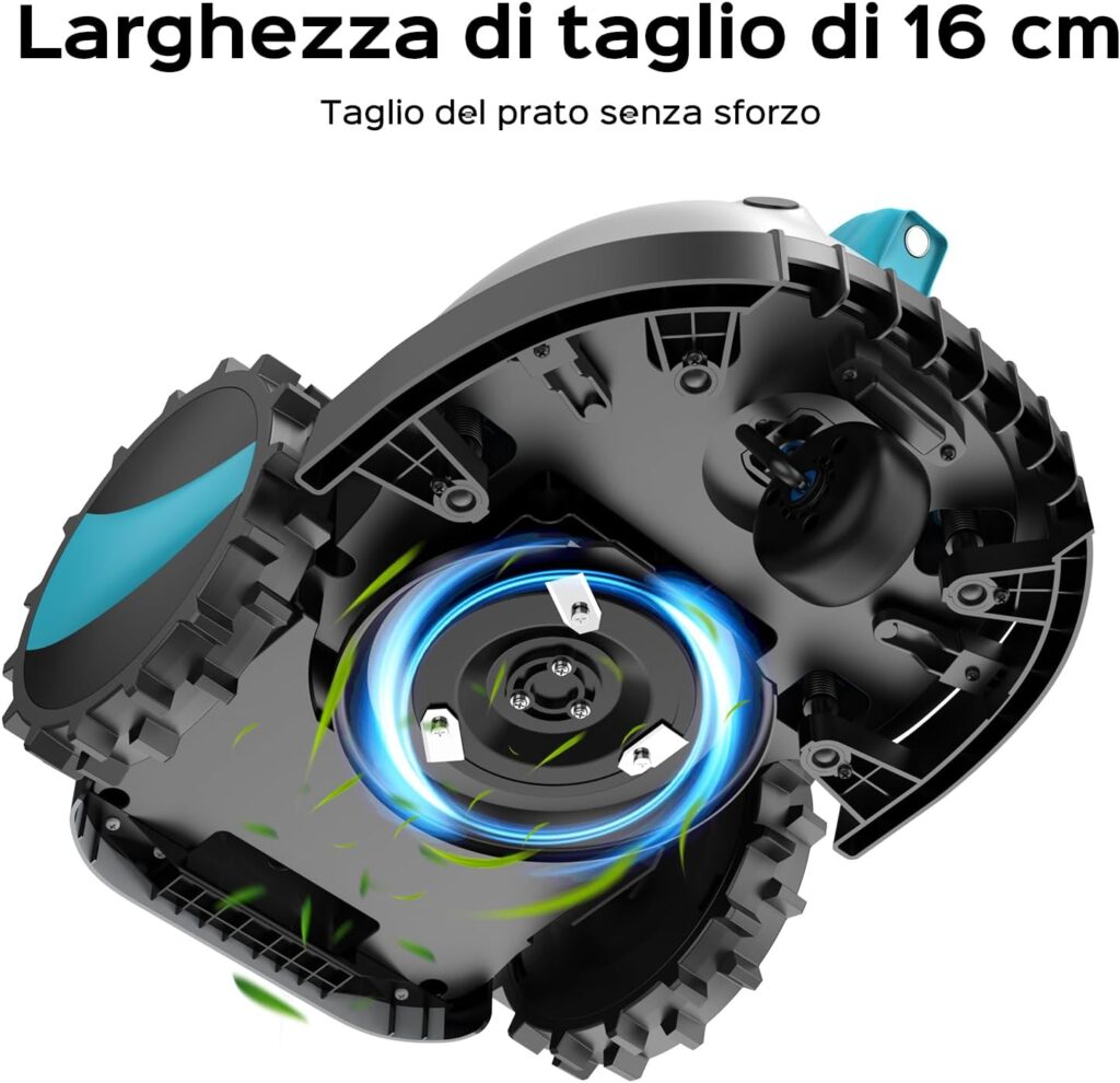 YARDCARE V100 Robot Tagliaerba Recensione 2026 per piccoli giardini