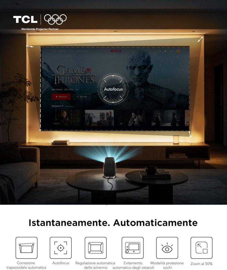 TCL C1 con Dolby Audio integrato