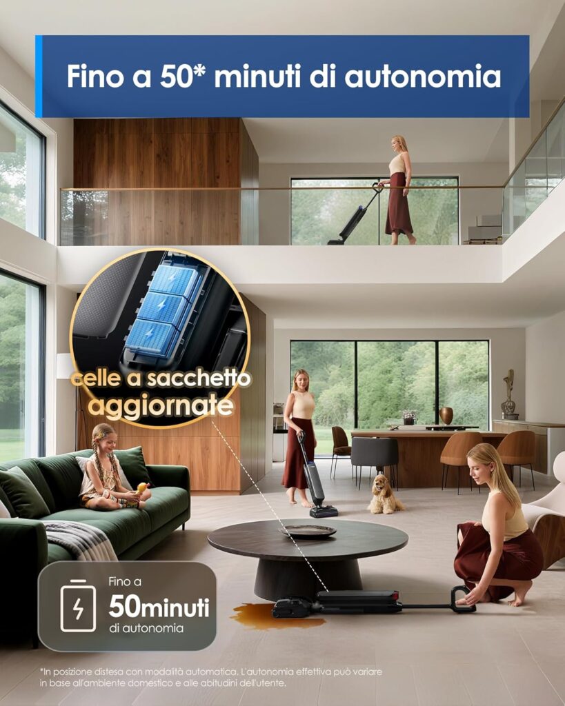 Tineco Floor One S7 Artist Tineco Floor One S7 Artist recensione 2026 lavapavimenti aspirapolvere senza fili