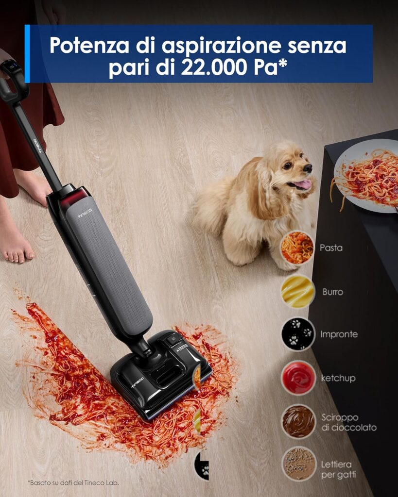 Tineco Floor One S7 Artist FlashDry asciugatura 85 gradi