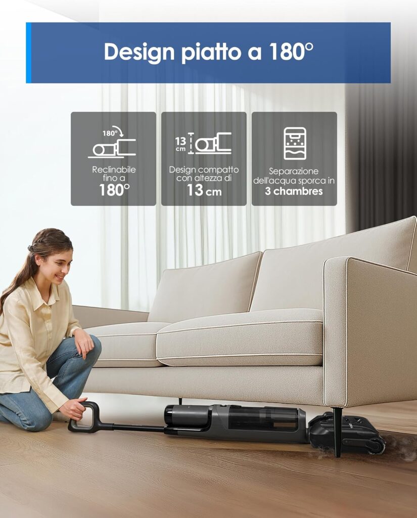 autopulizia Tineco FLOOR ONE i6 Stretch