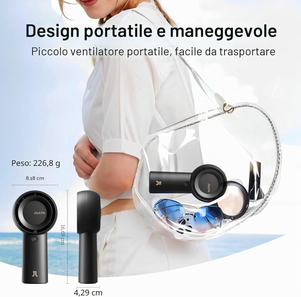 JISULIFE ventilatore turbo alta potenza