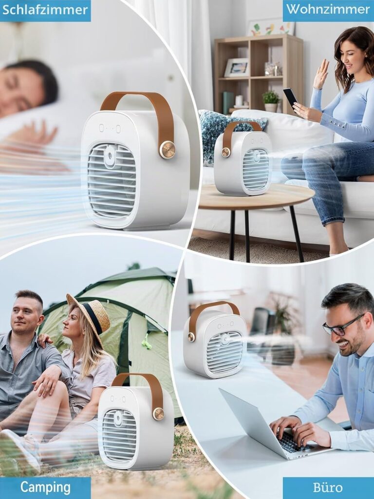 Condizionatore Portatile HUFACAI Recensione 2026 utilizzo in ufficio